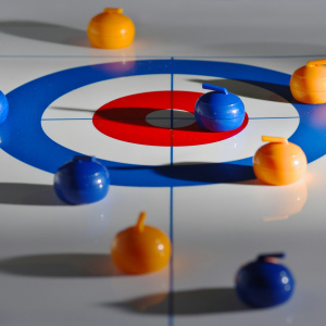 table-curling game